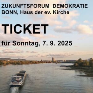 Ticket Sonntag 7. 9. 2025