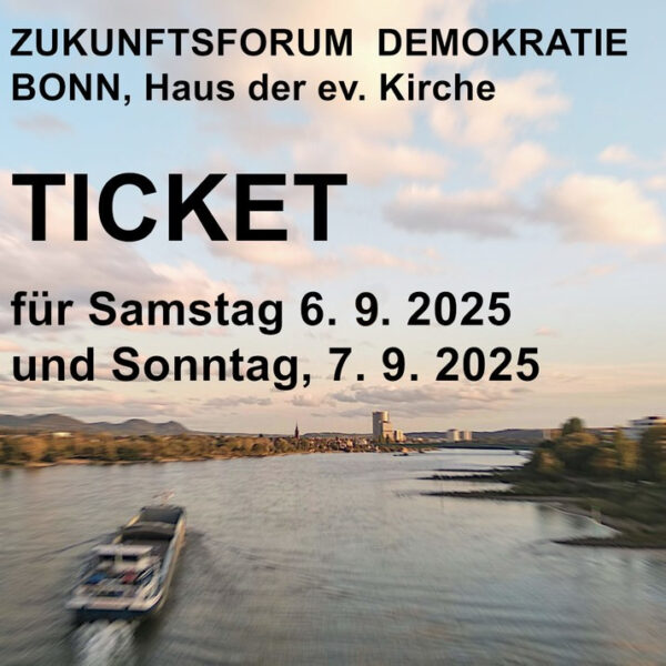 Ticket für 6. und 7. 9. 2025