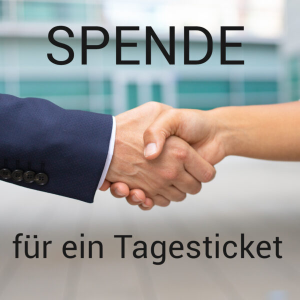 Spende für ein Ticket